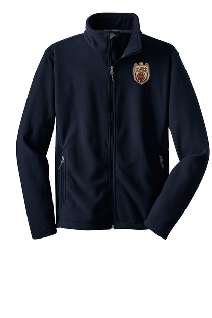 MEN'S NCIS SPECIAL AGENT ON FLEECE FULL ZIP JACKET-F217