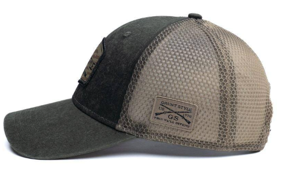 GRUNT STYLE OLD GLORY PATCH HAT
