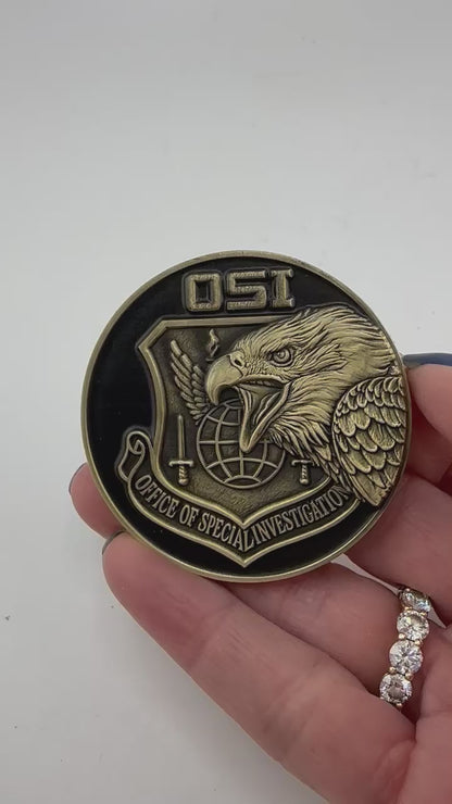 NEW! AF OSI CHALLENGE COIN