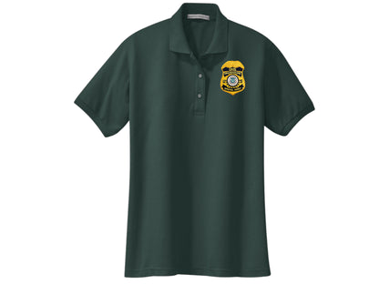 WOMEN'S DHS FPS BADGE PORT AUTHORITY POLO - L500