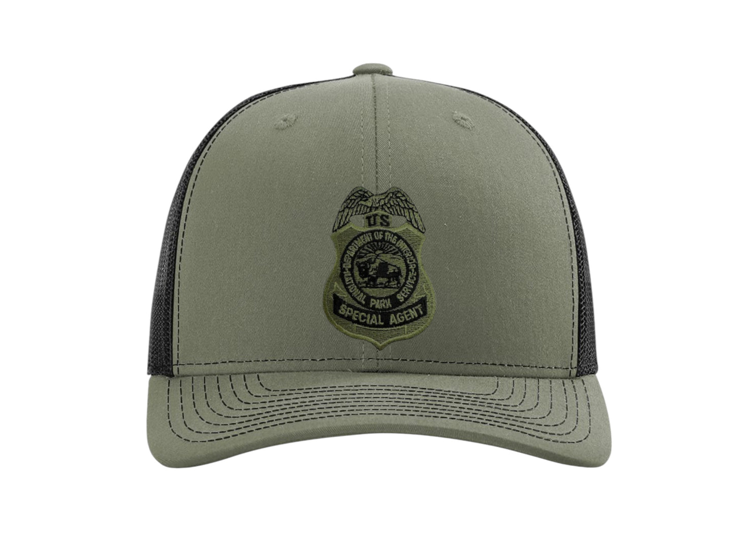 NPS BADGE ON RICHARDSON HAT