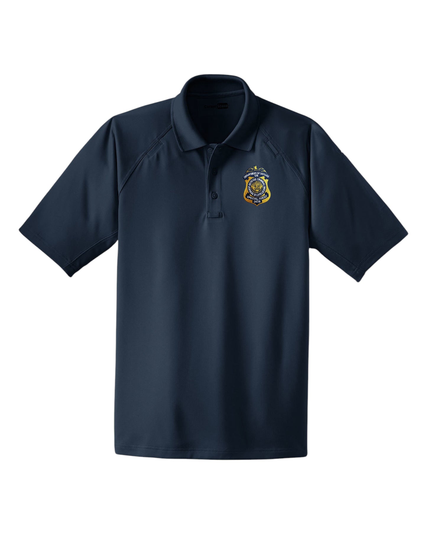 MEN'S DCIS S/A BADGE TACTICAL POLO-CS410