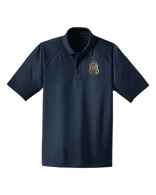 MEN'S DCIS S/A BADGE TACTICAL POLO-CS410