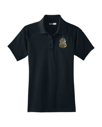 WOMEN'S DCIS S/A BADGE TACTICAL POLO-CS411
