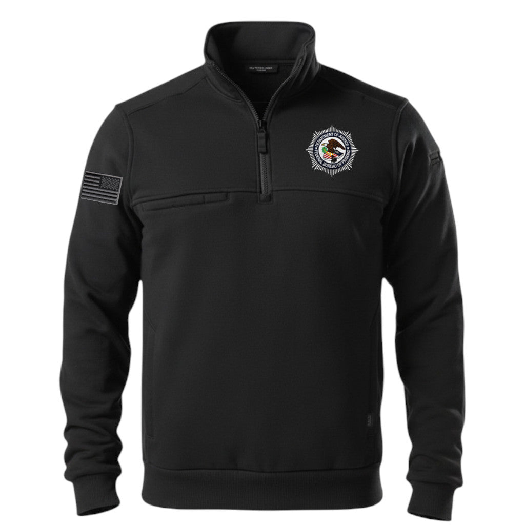 5.11 BOP JOB SHIRT 1/4 ZIP 2.0-72534-BLACK