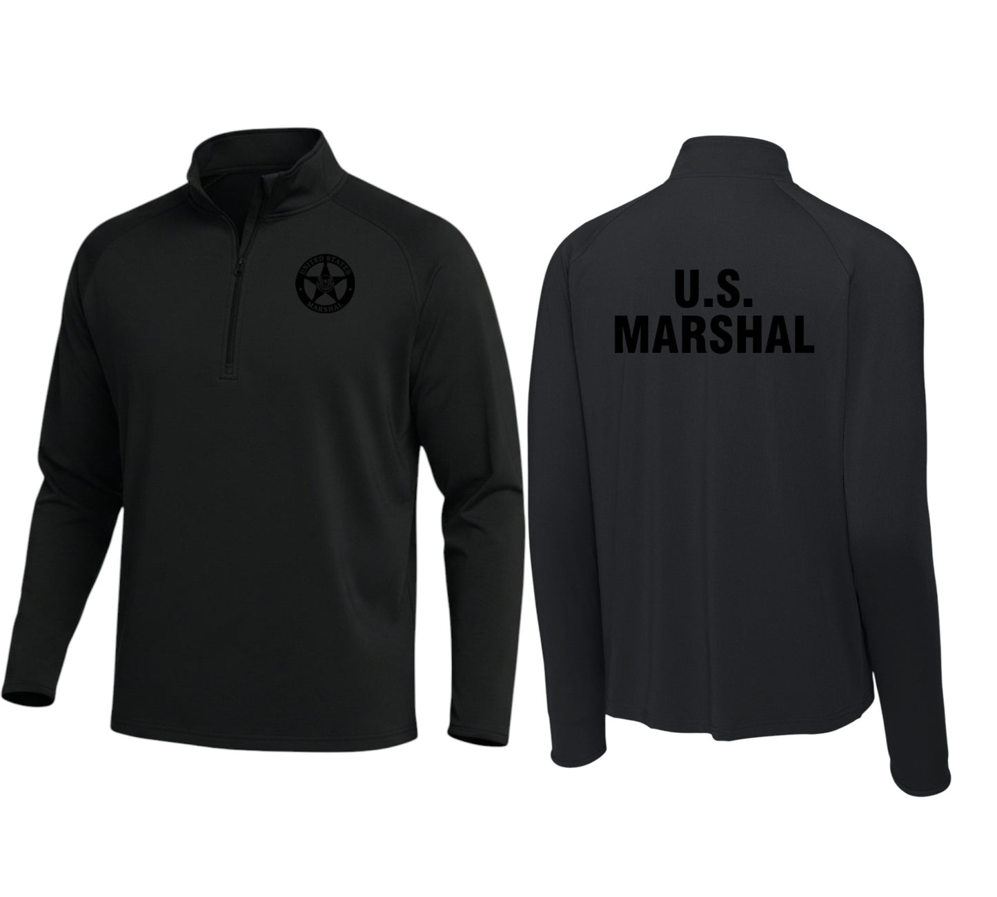 MEN'S USMS SPORT WICK STRETCH 1/2 ZIP PULLOVER-ST850 (3 colors)