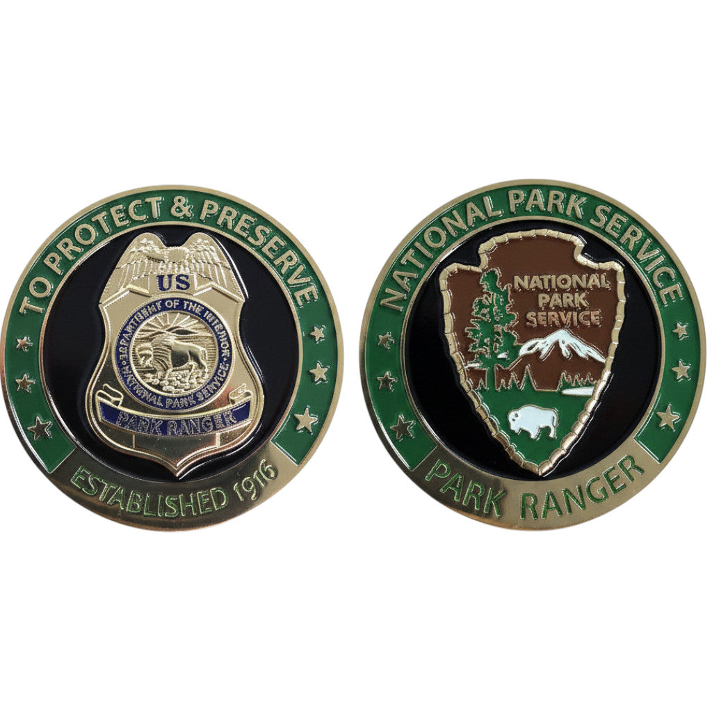 NPS CHALLENGE COIN -GOLD