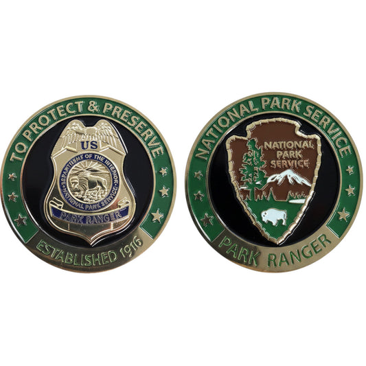 NPS CHALLENGE COIN -GOLD