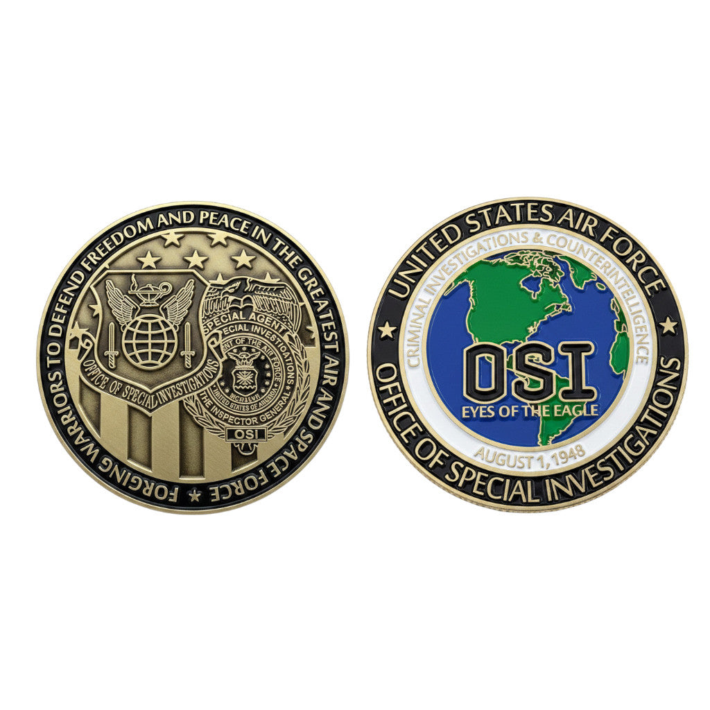AF OSI CHALLENGE COIN