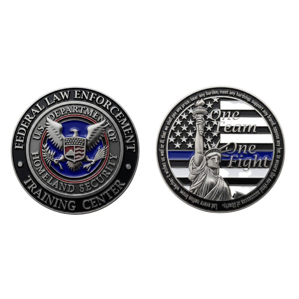 DHS FLETC CHALLENGE COIN