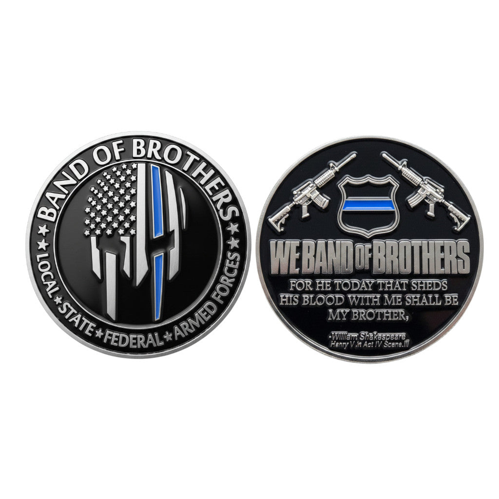 BAND OF BROTHERS CHALLENGE COIN