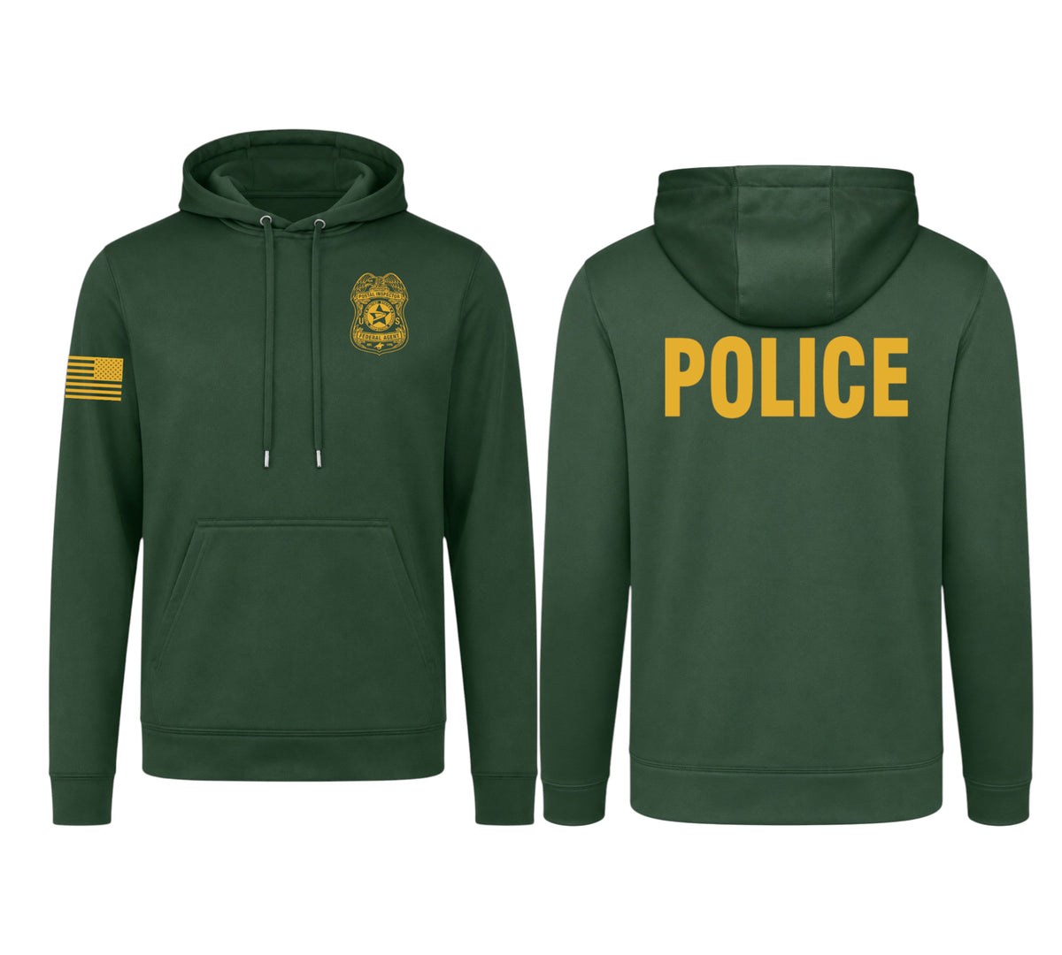 CLEARANCE POSTAL INSPECTOR SPORT-TEK SPORT-WICK HOODED PULLOVER F244