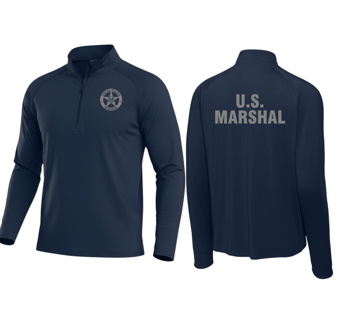MEN'S USMS SPORT WICK STRETCH 1/2 ZIP PULLOVER-ST850 (3 colors)