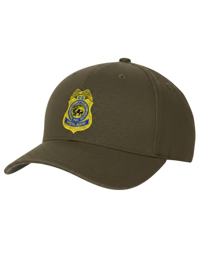 NPS SPECIAL AGENT BADGE ON FLEXFIT HAT