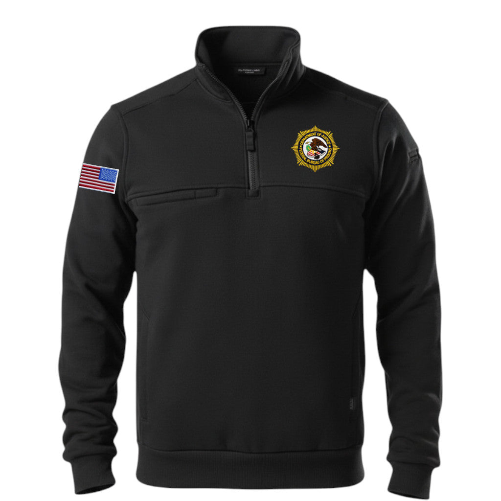 5.11 BOP JOB SHIRT 1/4 ZIP 2.0-72534-BLACK