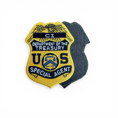 IRS CI BADGE PATCH