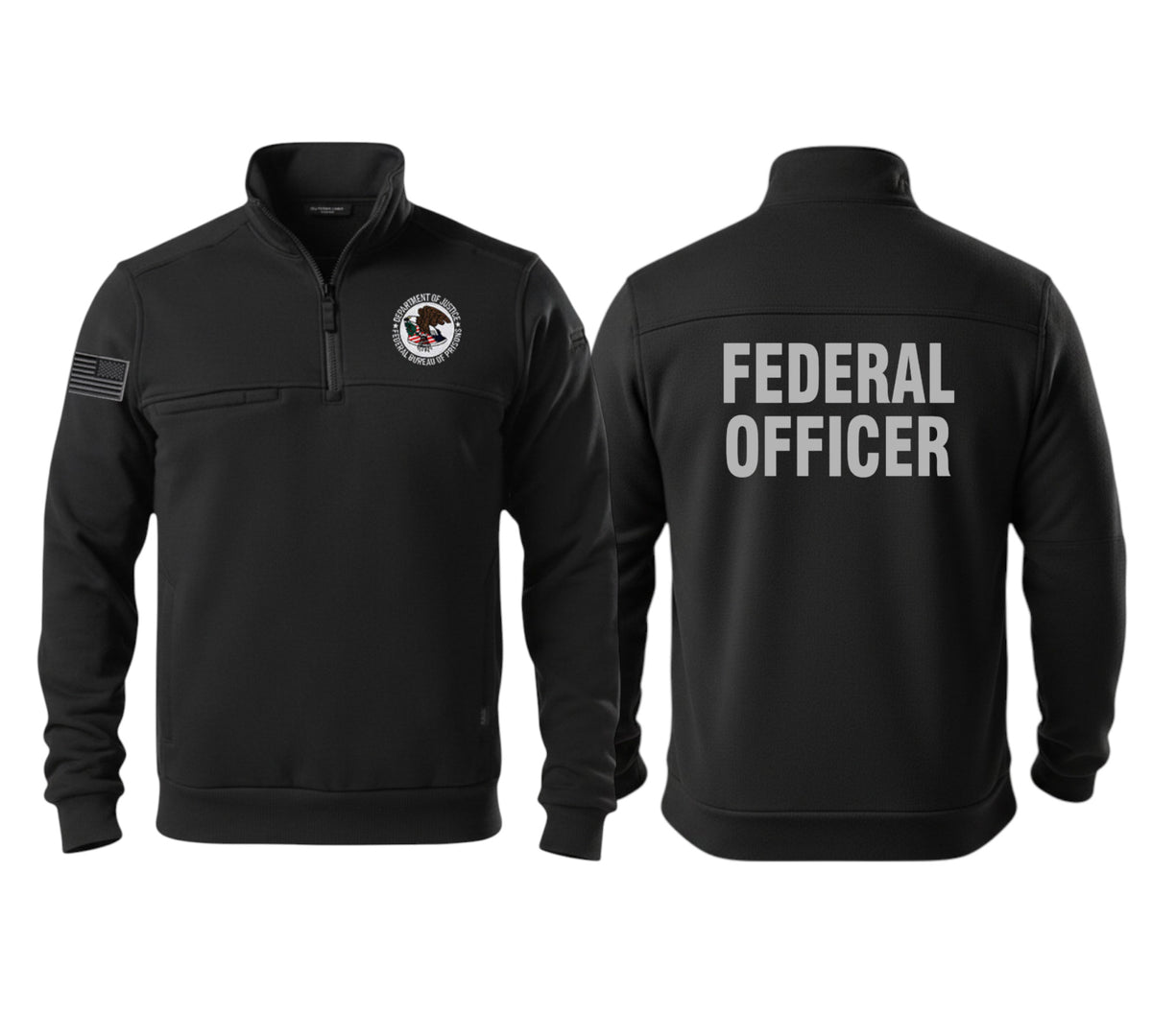 5.11 BOP JOB SHIRT 1/4 ZIP 2.0-72534-BLACK