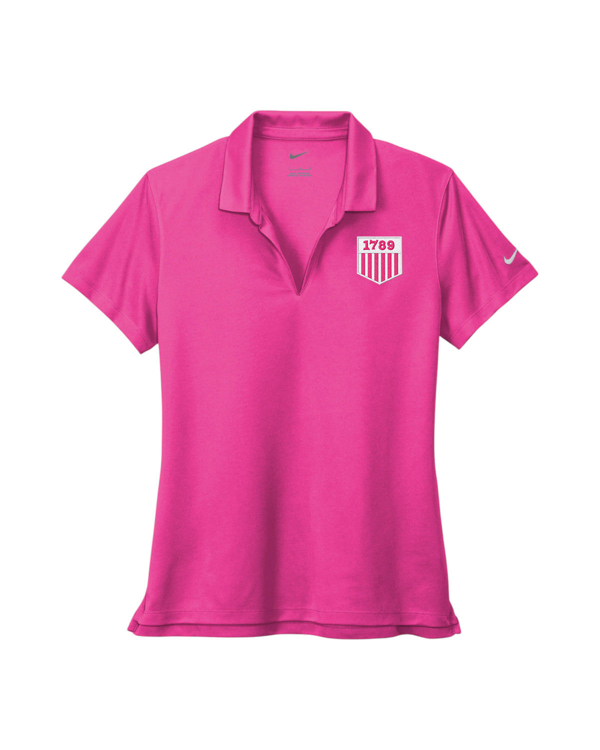 LADIES NIKE DRI FIT MICRO PIQUE POLO 2.0 W/ EMB 1789 SHIELD-NKDC1991