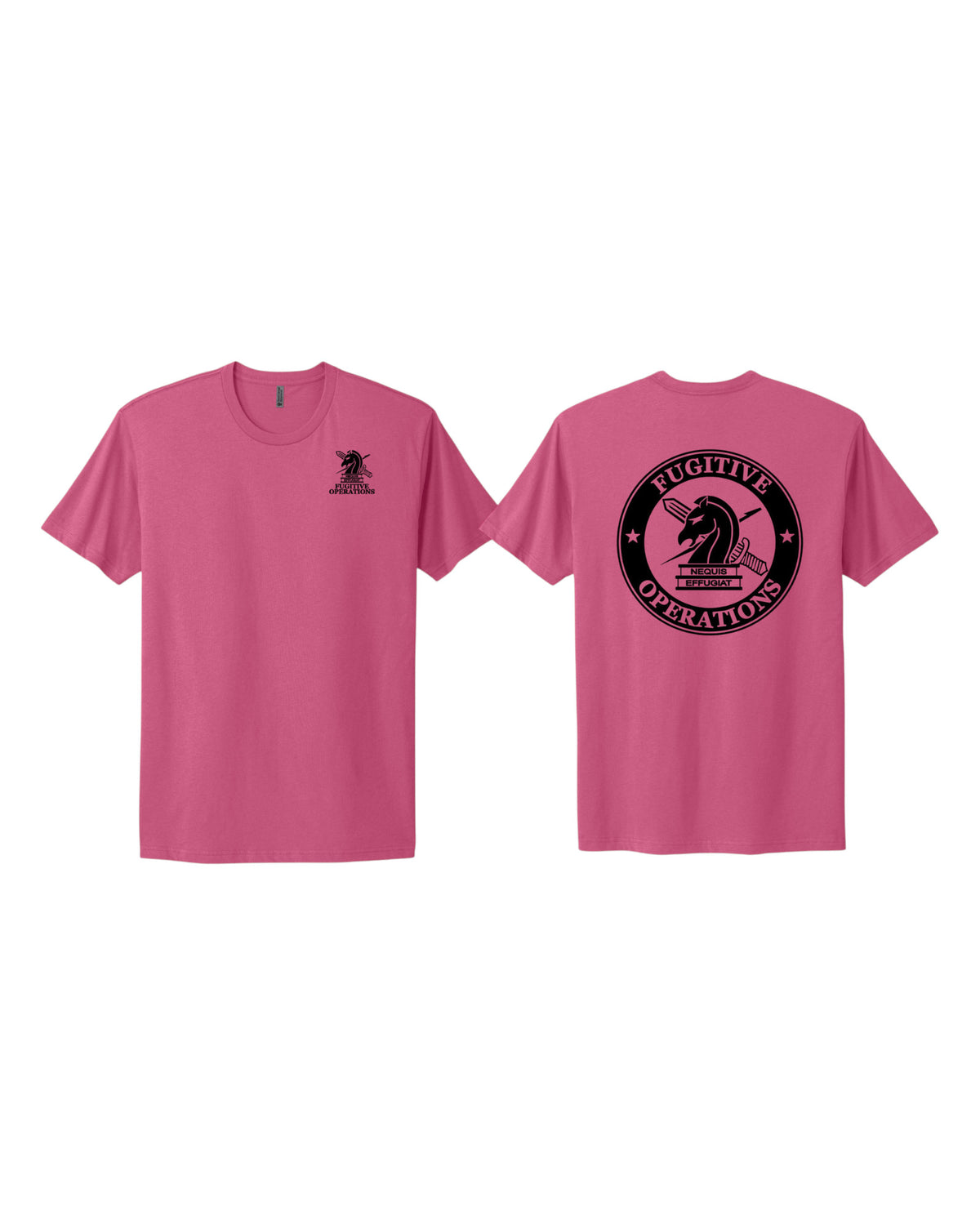 PRINTED ICE FUGITIVE OPS T-SHIRT NEXT LEVEL SOFT COTTON 3600