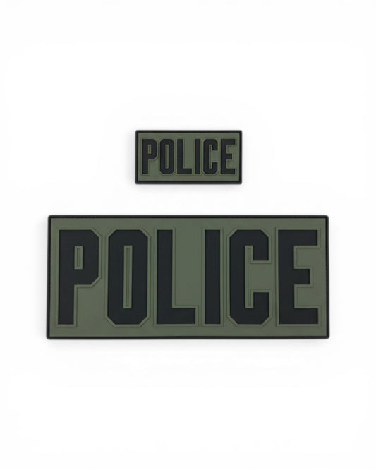 *NEW PVC POLICE SET OD/BLACK