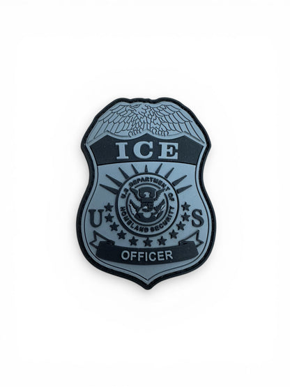 PVC ICE BADGE PATCH 2.75"