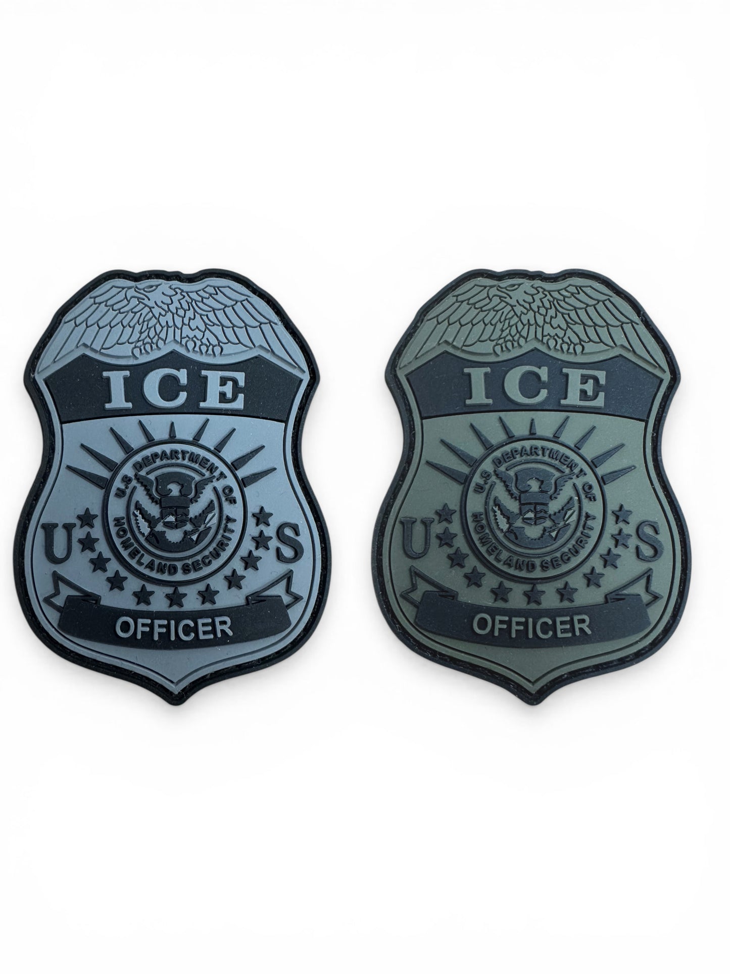 PVC ICE BADGE PATCH 2.75"