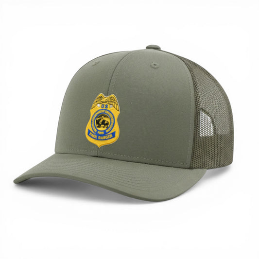 NPS BADGE ON RICHARDSON HAT
