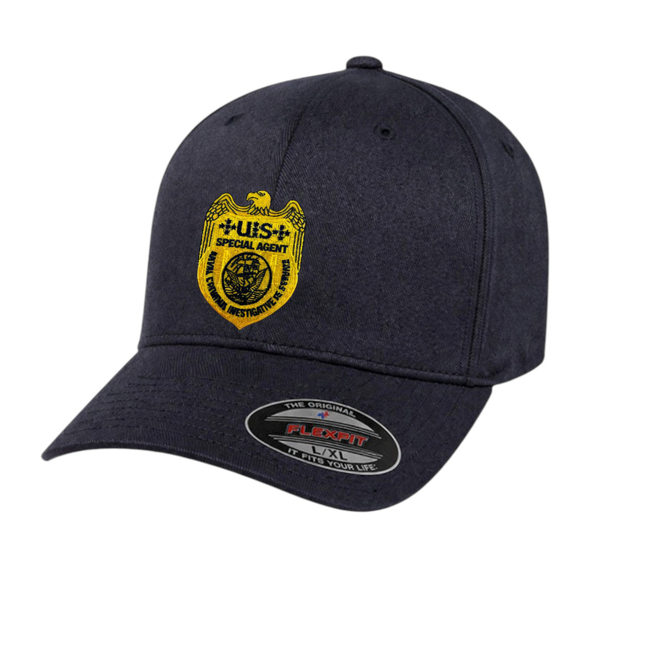 NCIS SPECIAL AGENT BADGE ON FLEXFIT HAT