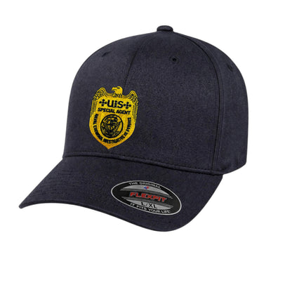 NCIS SPECIAL AGENT BADGE ON FLEXFIT HAT
