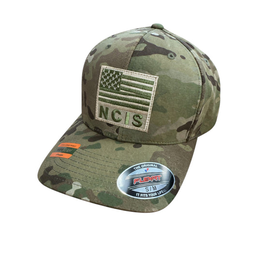 NCIS FLAG MULTICAM FLEXFIT HAT