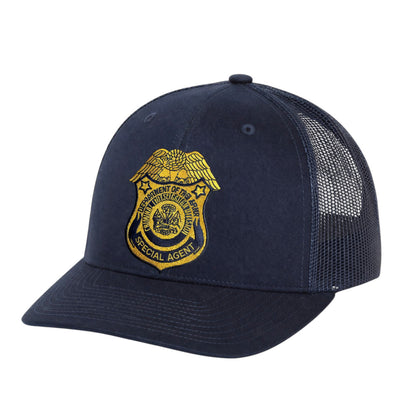 ARMY CID SPECIAL AGENT BADGE ON RICHARDSON HAT-112