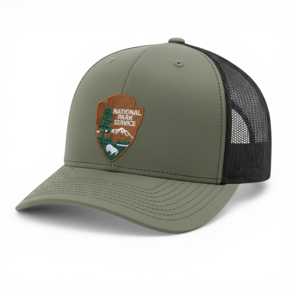 NPS ARROWHEAD BADGE ON RICHARDSON HAT-112