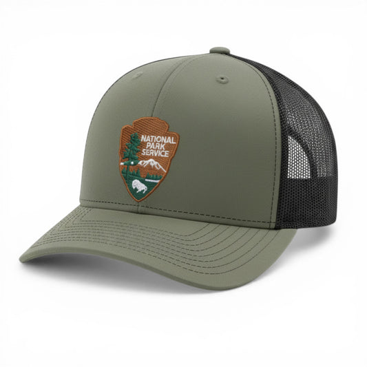 NPS ARROWHEAD BADGE ON RICHARDSON HAT-112