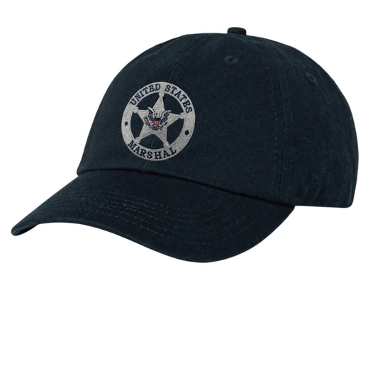 USMS STAR EMBROIDERED LOW PROFILE HAT-VC300A