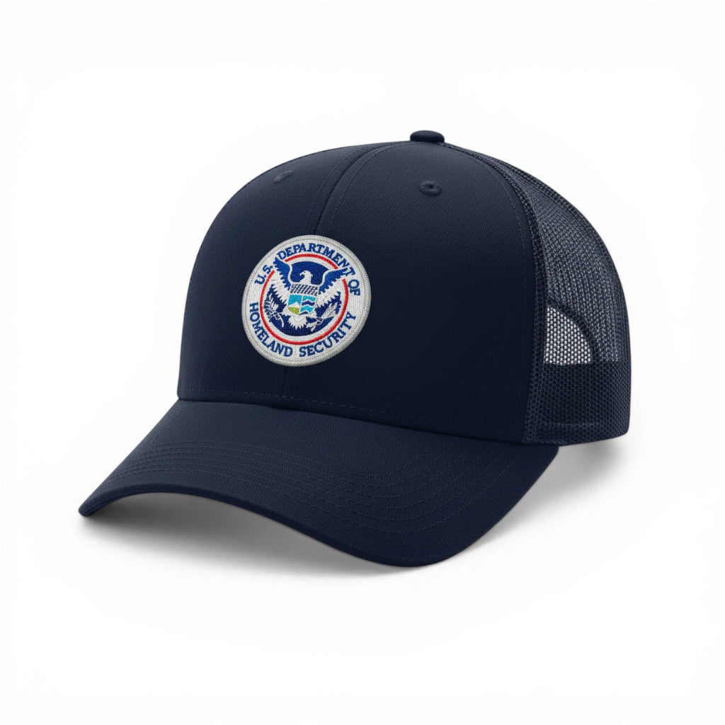DHS SEAL EMBROIDERED ON RICHARDSON HAT-112