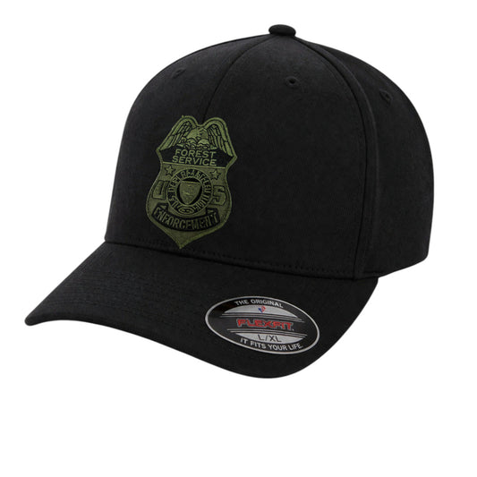 USFS ENFORCEMENT BADGE FLEXFIT HAT