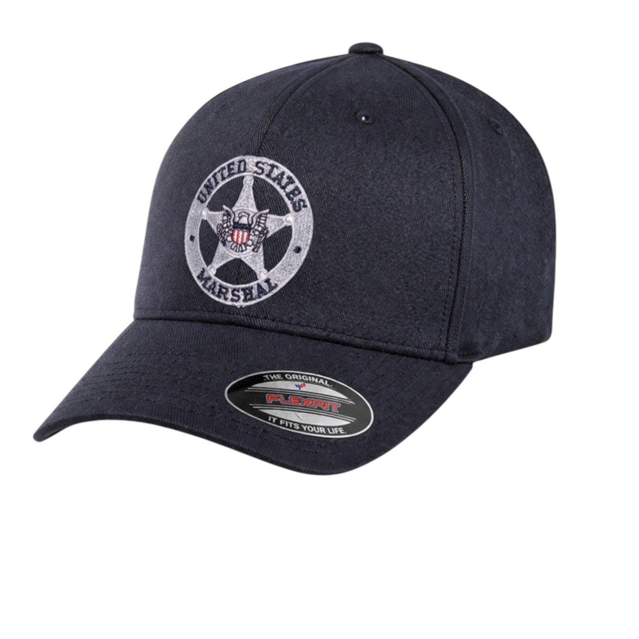 USMS STAR EMBROIDERED FLEXFIT HAT