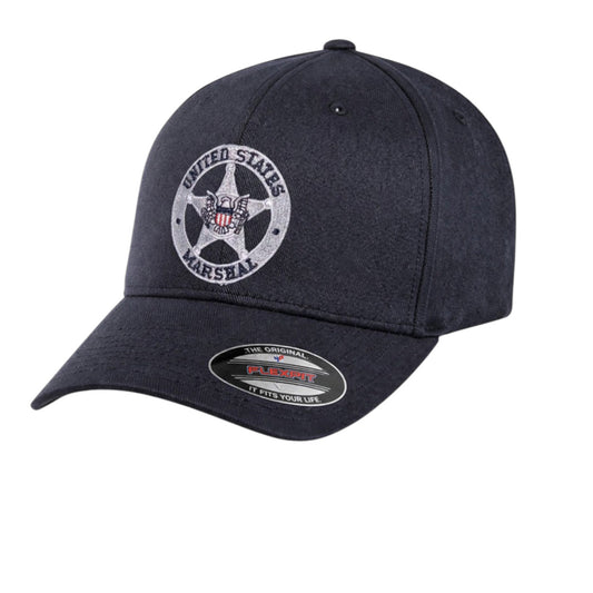 USMS STAR EMBROIDERED FLEXFIT HAT