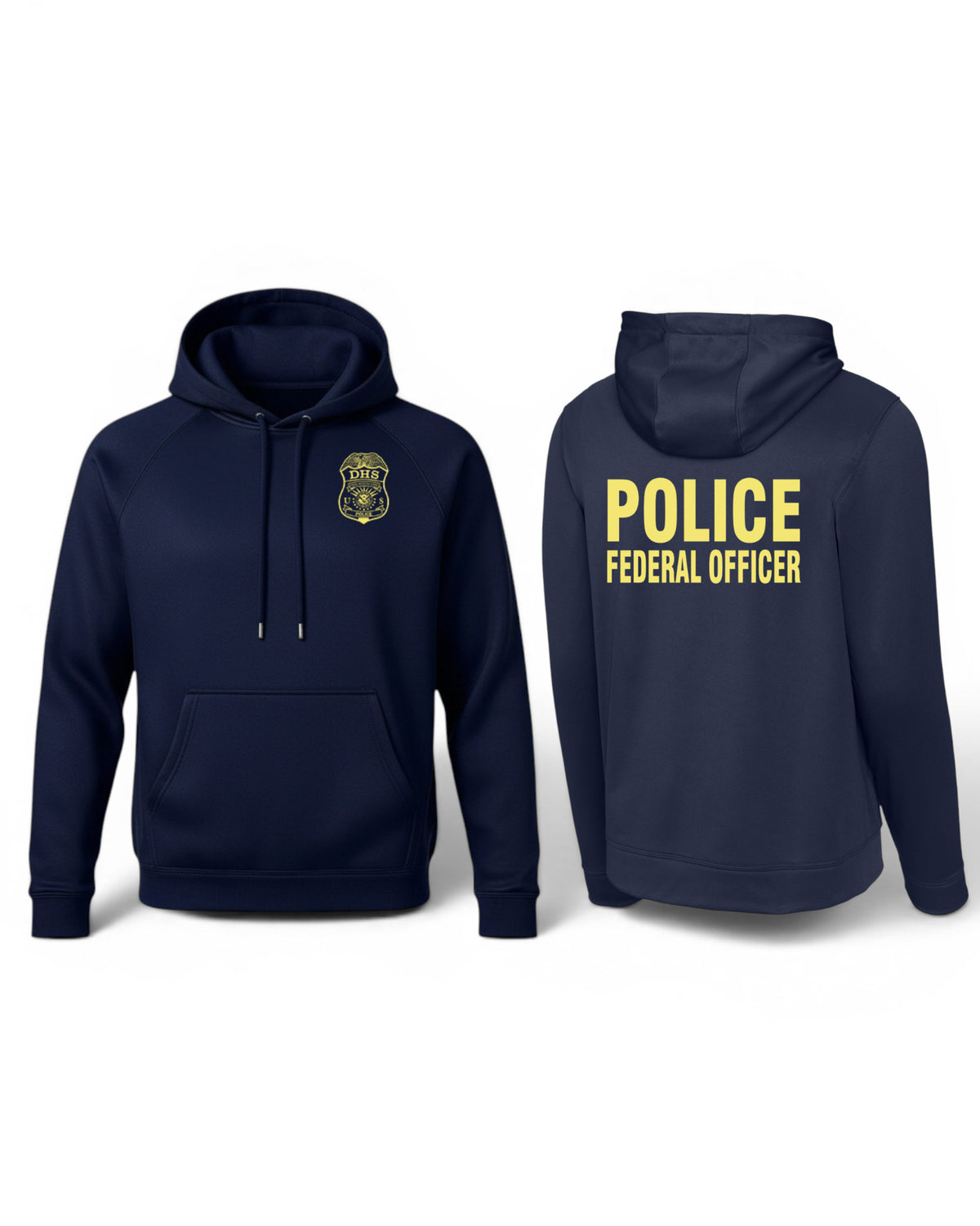 FPS POLICE WICKING HOODED PULLOVER-F244