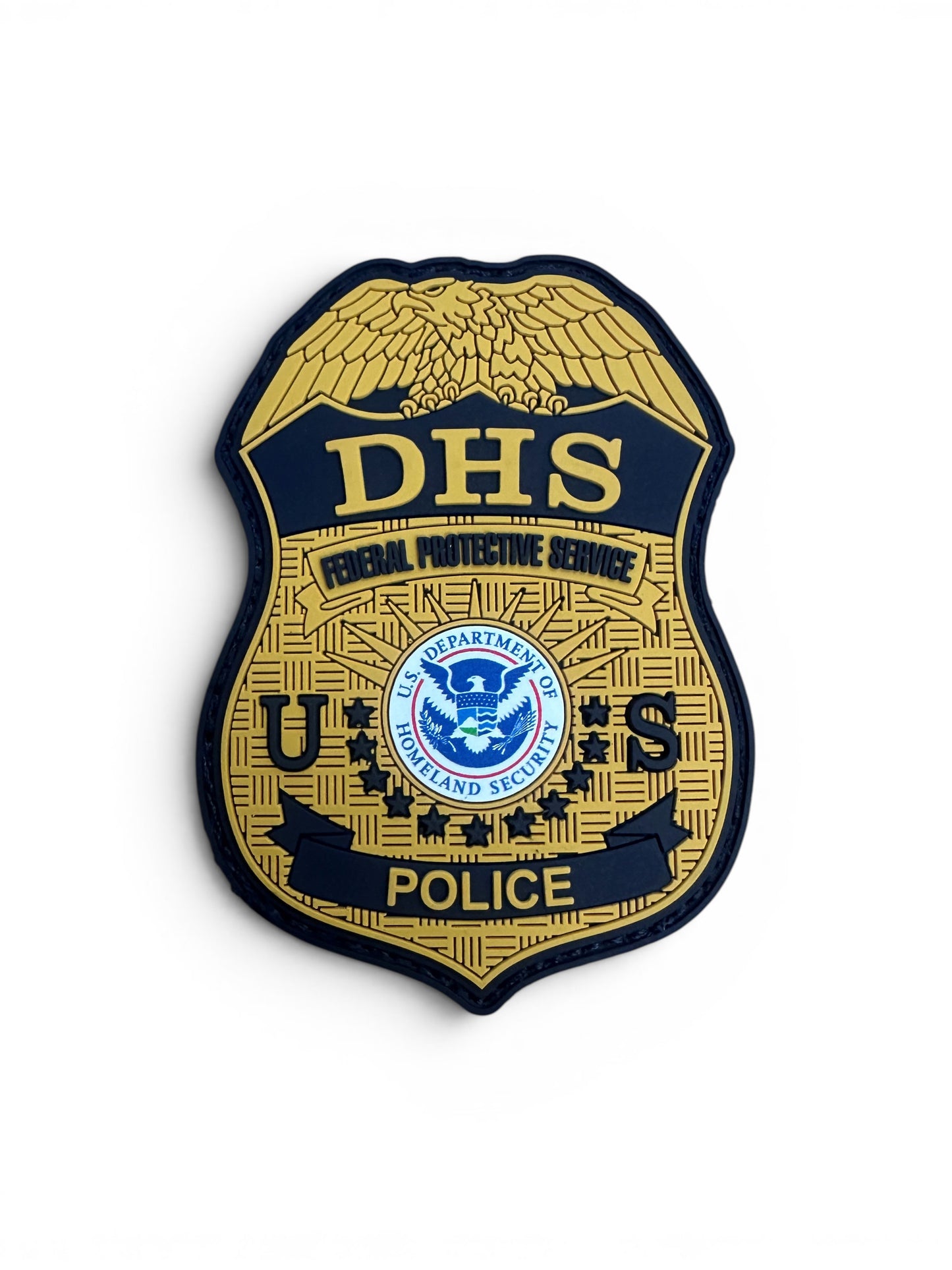 PVC FPS POLICE BADGE 3.75"