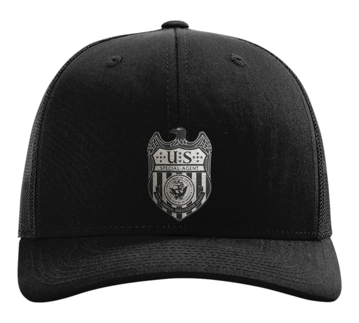 NCIS S/A LEATHERETTE PATCH ON RICHARDSON HAT-112