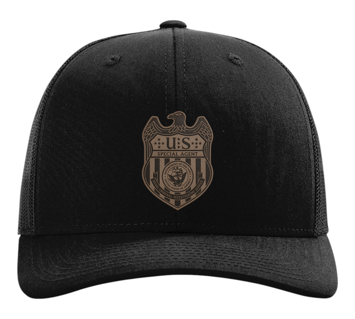 NCIS S/A LEATHERETTE PATCH ON RICHARDSON HAT-112