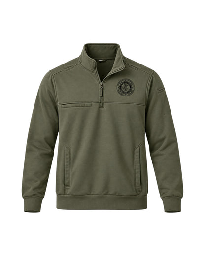 5.11 JOB SHIRT 1/4 ZIP 2.0 WITH W/ BLACK BOP BADGE