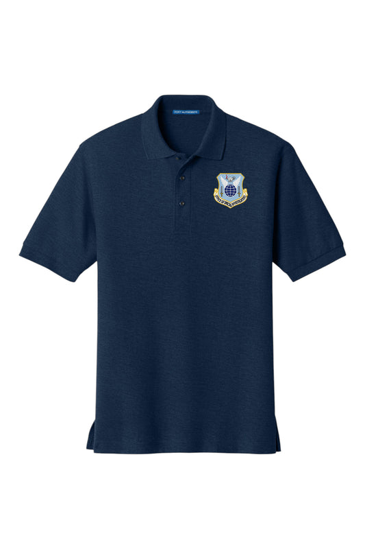 MEN'S AF OSI COMMAND SHIELD FULL COLOR PORT AUTHORITY POLO - K500