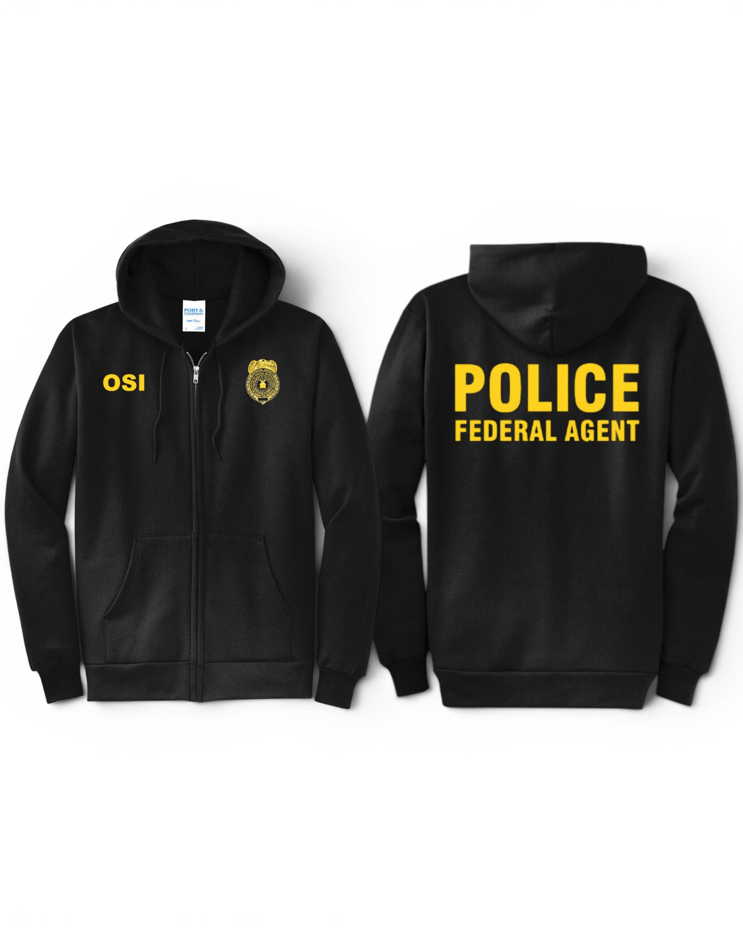 AF OSI RAID ZIP UP HOODIE SWEATSHIRT-PC78ZH
