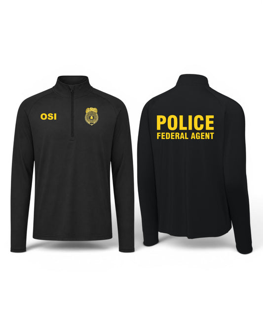 AF OSI RAID 1/4 ZIP PULLOVER SPORT-TEK- ST850