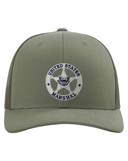 USMS STAR EMBROIDERED RICHARDSON HAT-112
