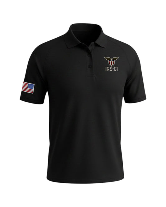 MEN'S IRS CI S/A SEAL W/ REV MULTI FLAG POLO-CS410