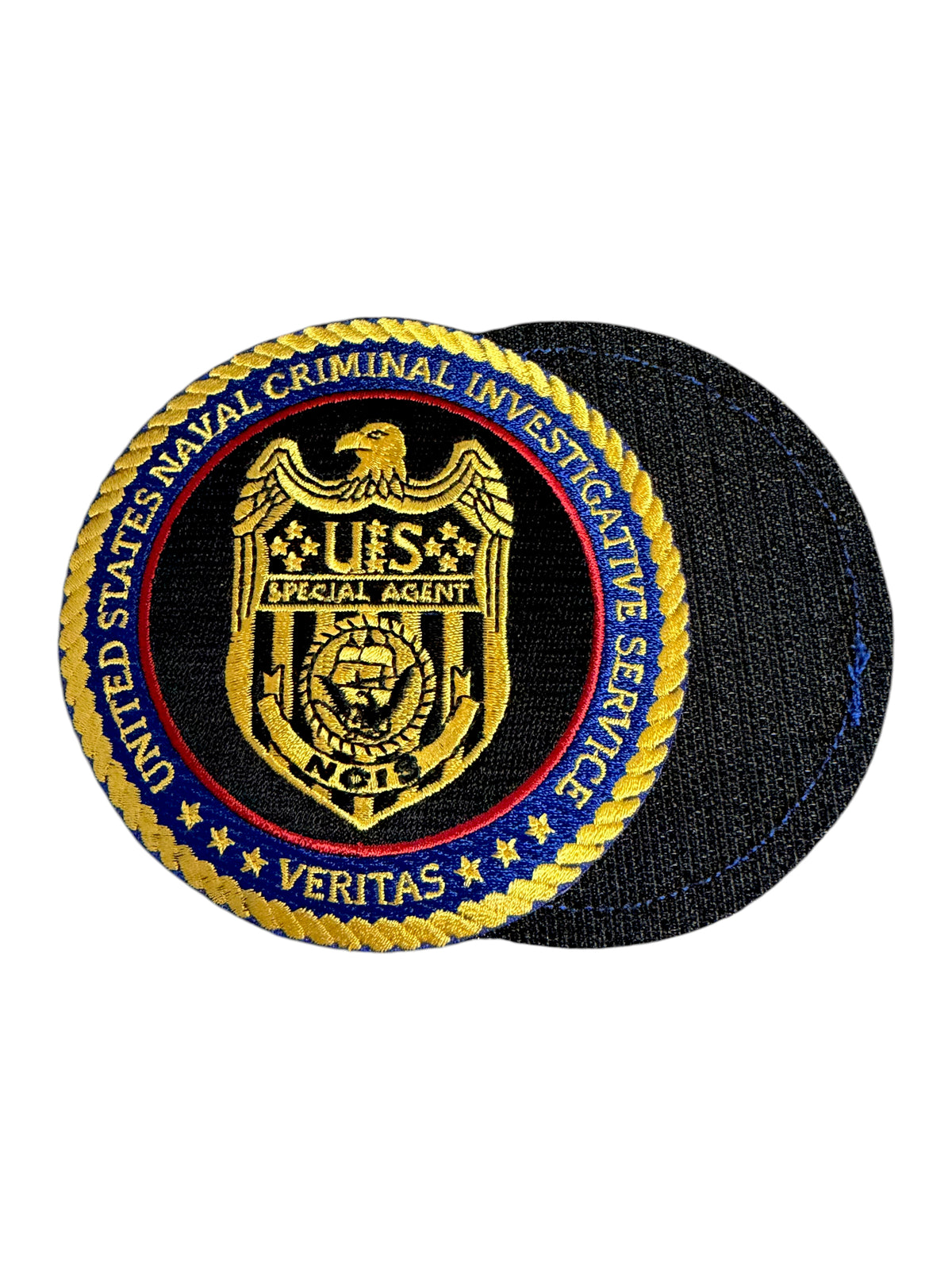NEW NCIS SEAL PATCH GOLD/MULTI 4"
