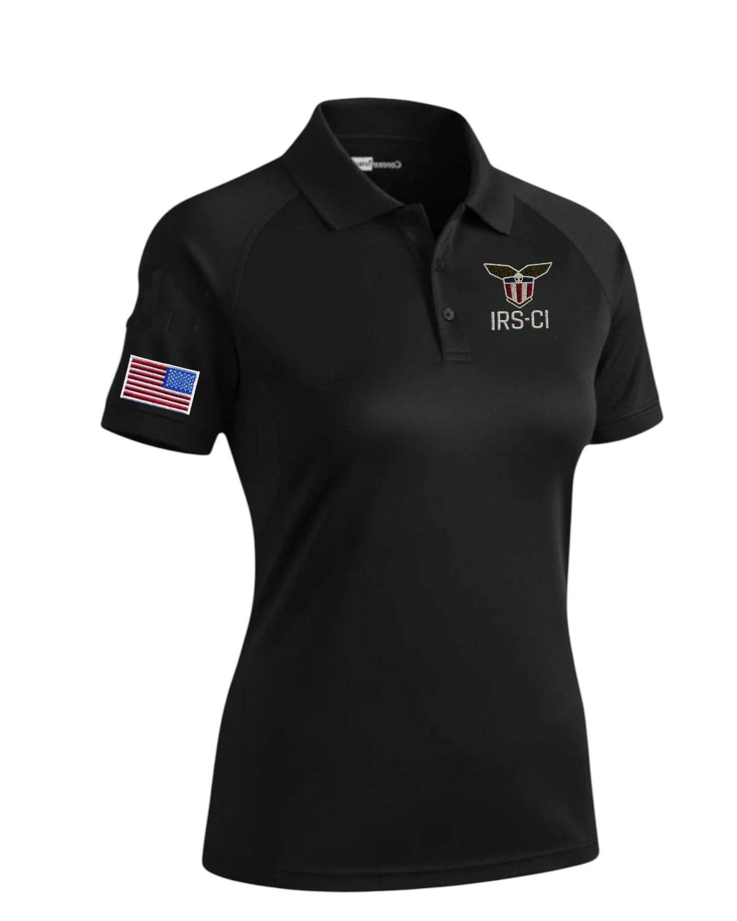 LADIES'S IRS CI S/A SEAL W/ REV MULTI FLAG POLO-CS411
